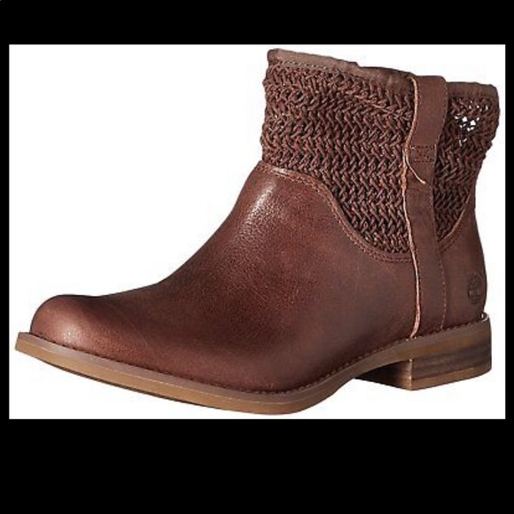 ‼️Closet Clear Out‼️ Timberland Womens Savin Hill Open-Weave Ankle Boots - Picture 2 of 10